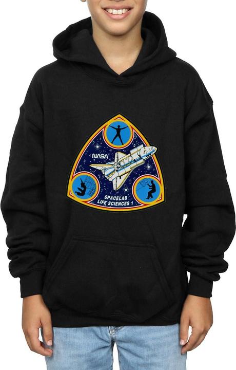 Immagine prodotto Nasa Classic Spacelab Life Science Felpa con Cappuccio Ragazzi (140, 146)
