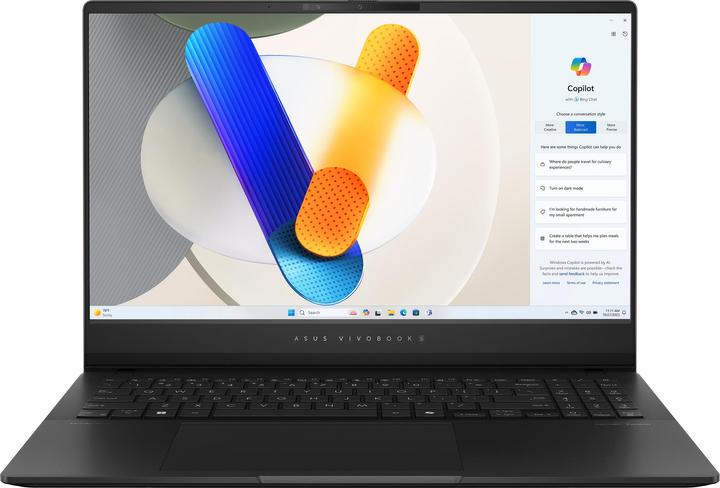 Immagine prodotto ASUS Vivobook S 15 (15.60", Intel Core Ultra 9 185H, 32 GB, 1000 GB, DE)