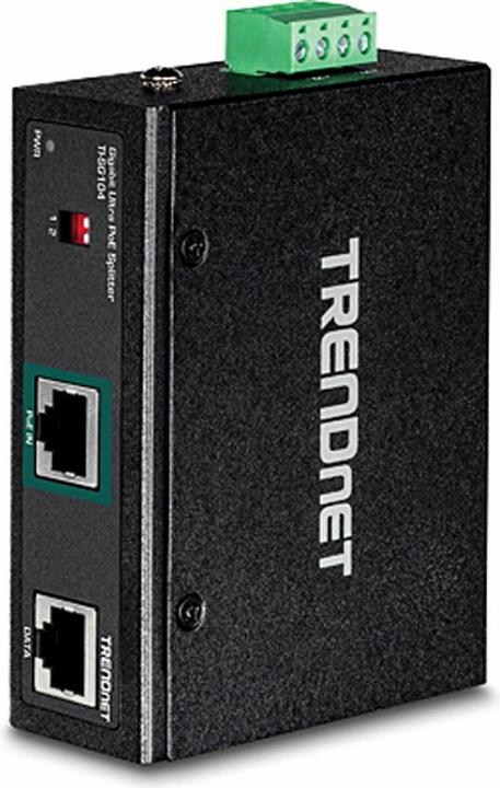 Actual product image Trendnet TI-SG104 PoE splitter (DIN rail mounting possible) (PoE Splitter)