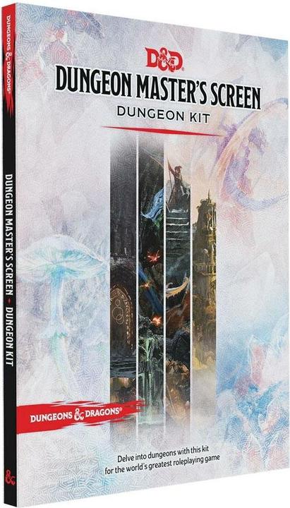 Actual product image D&d Dungeon Masters Screen: Dungeon Kit (Dungeons & Dragons DM Accessories) (English)