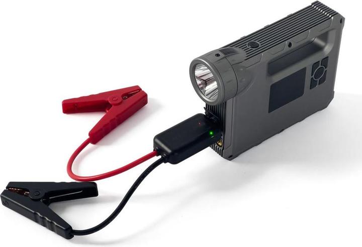 Produktbild Choetech jump starter with compressor, powerbank 8000mAh, LED flashlight black (TC0017) (600 A, 8000 mAh)