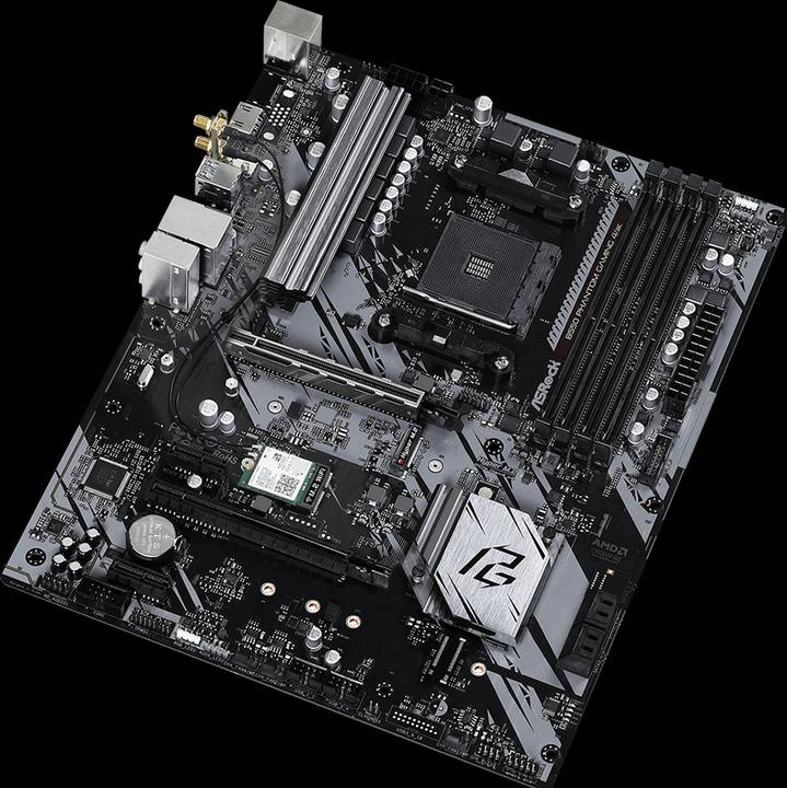 Produktbild AsRock B550 Phantom Gaming 4/ac (AM4, AMD B550, ATX)