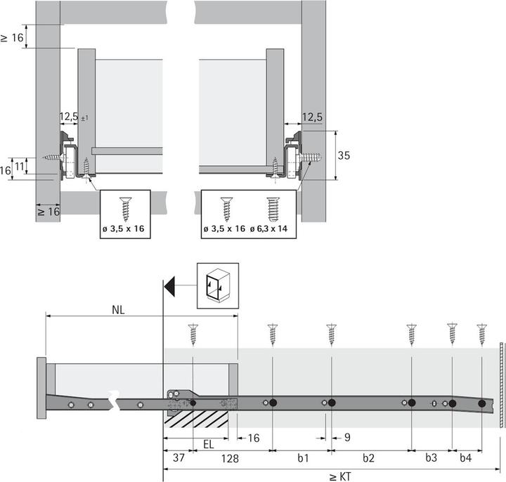 Actual product image Hettich Fr 402/350