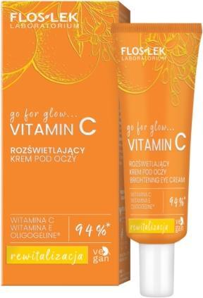 Floslek Laboratorium Go For Glow Vitamin C Aufhellende Augencreme 30 Ml (Crème, 30 ml)
