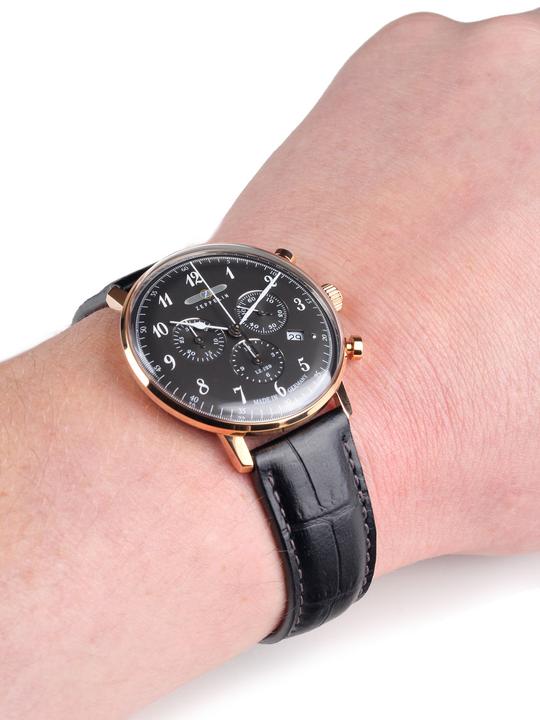 Actual product image Zeppelin LZ129 Hindenburg Chronograph (Chronograph, 40 mm)
