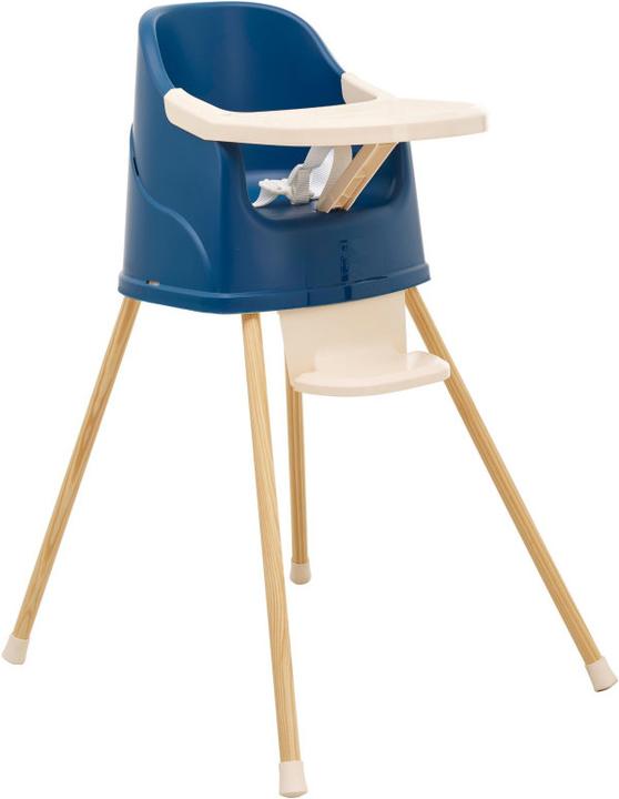 Image du produit Thermobaby youpla Chaise haute avec plateau bleu océan (Chaise haute Rehausseur)