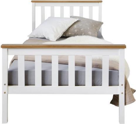 Produktbild Homestyle4u Jugendbett Einzelbett Bettgestell Tagesbett Holzbett (90 x 200 cm)