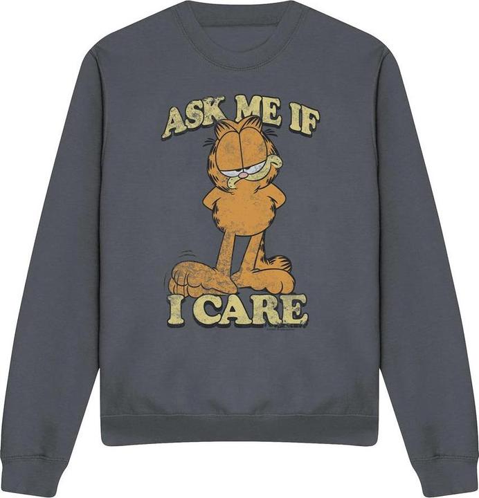 Immagine prodotto Garfield Ask Me Felpa Adulto Unisex (L)