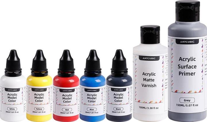 Actual product image Anycubic 3D Printing Painting Kit