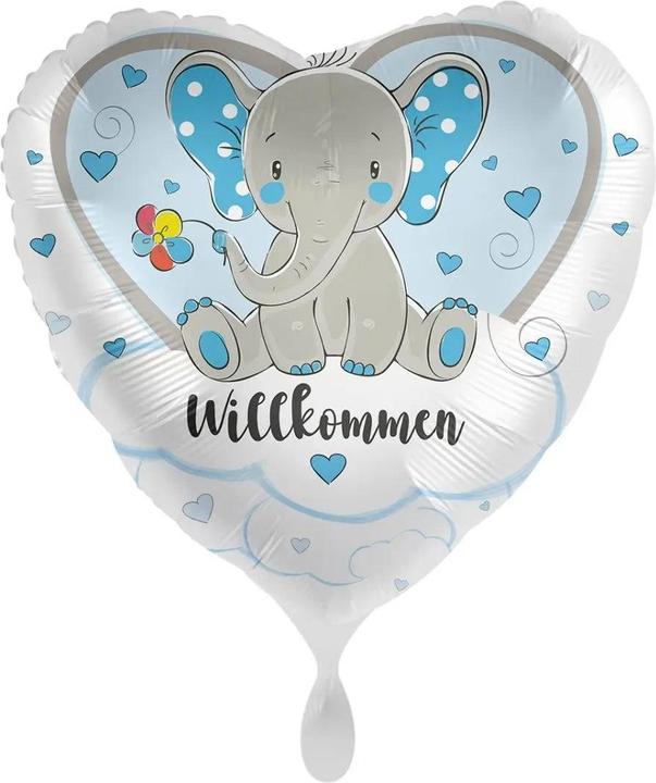 Produktbild Premioloon Willkommen Elefant Ballon