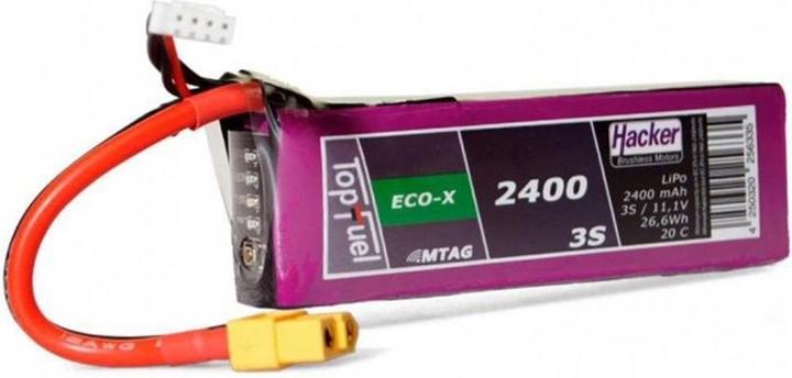 Hacker Pacchetto LiPo TF (11.10 V, 2400 mAh)