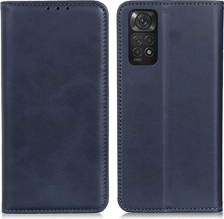 Actual product image Cover-Discount Xiaomi Redmi Note 11 - Stand Flip Case Cover dark blue (Xiaomi Redmi Note 11)