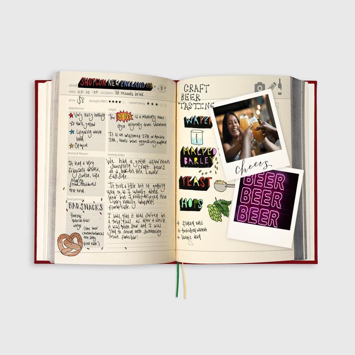 Produktbild Suck UK My Drinks Journal (Liniert, Harter Einband)