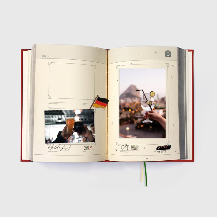 Produktbild Suck UK My Drinks Journal (Liniert, Harter Einband)
