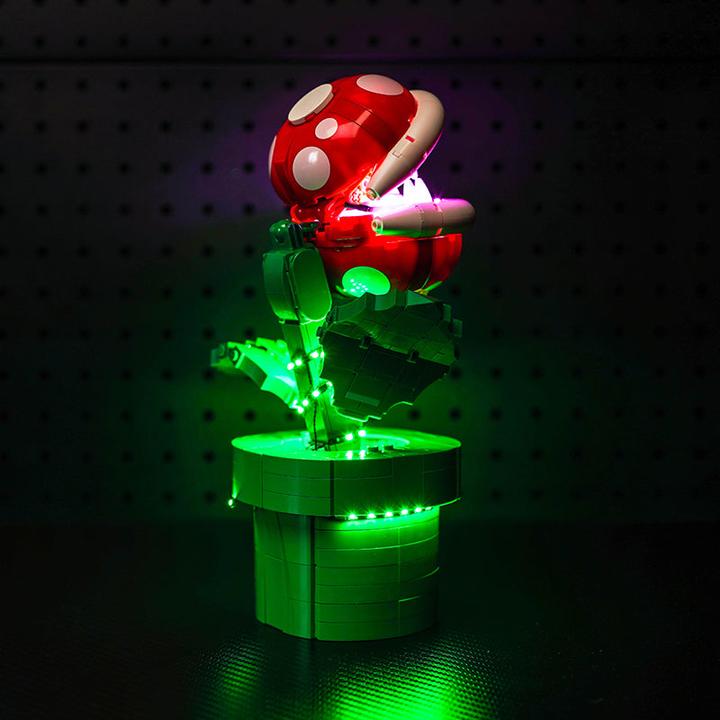 Image du produit BrickBling Set de lumière LED pour LEGO Plante Piranha (71426)