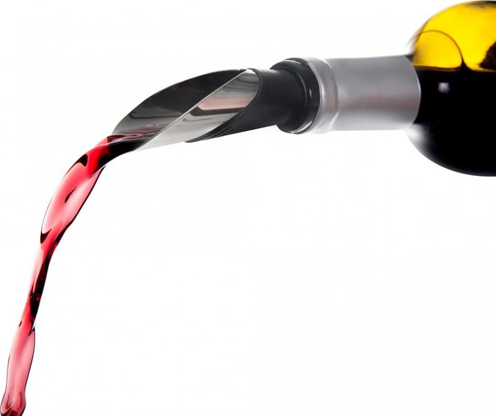 Actual product image Ibili Wine pourer stainless steel 8 cm Pour wine quickly and easily (Wine pourer)