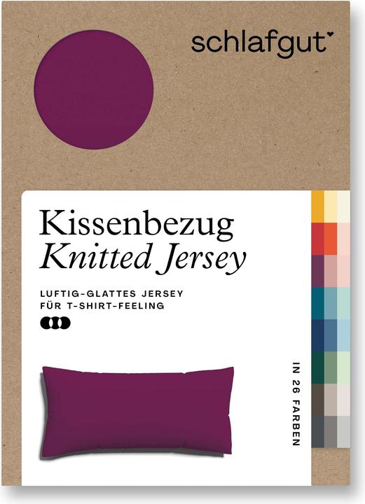 Produktbild schlafgut Knitted Jersey (Duvetbezug, 40 x 80 cm)