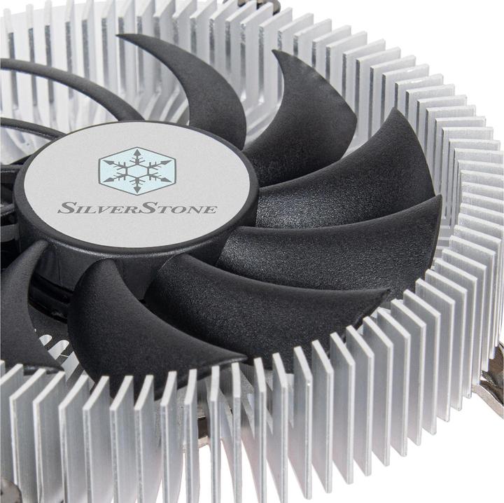 Actual product image Silverstone SST-NT07-1700 - Nitrogon CPU Cooler, Low Profile, 80mm PWM, Intel LGA 1700 (22 mm)