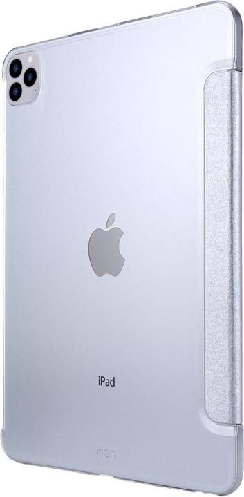 Produktbild König Design Schutz Tablet Hülle für Apple iPad Pro 11 (2021) Case Cover Tasche Etuis Silber (iPad Pro 11 2021 (3. Gen))