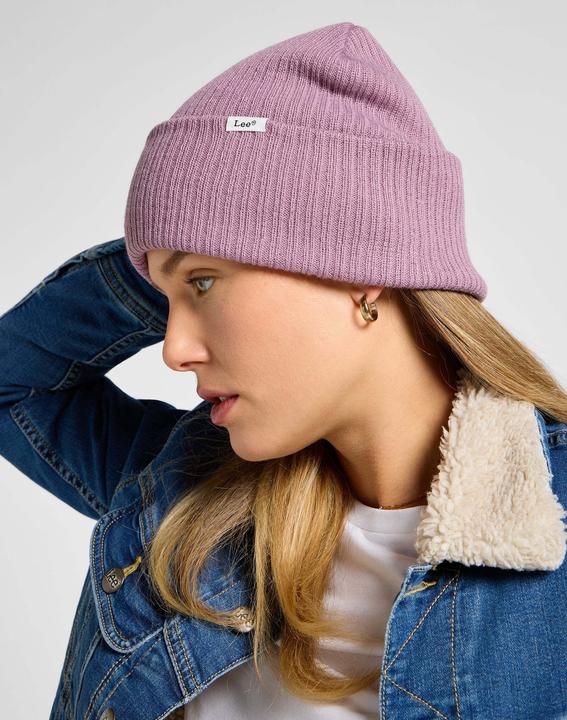 Actual product image Lee Ribbed Beanie (One size)