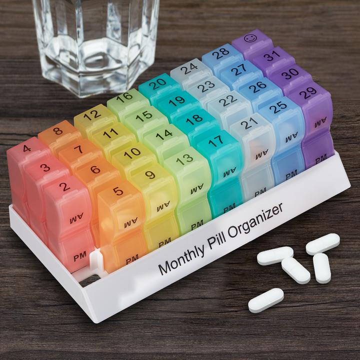 Actual product image Relaxdays Pillbox