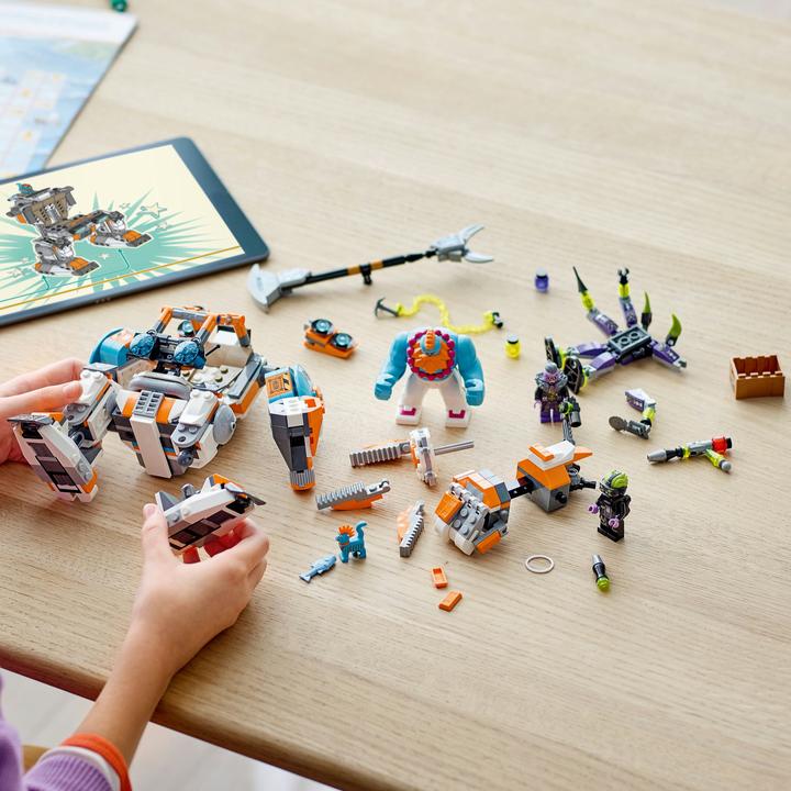 Actual product image LEGO Monkie Kid Supermeca de Carga de Sandy (80025, LEGO Monkie Kid)