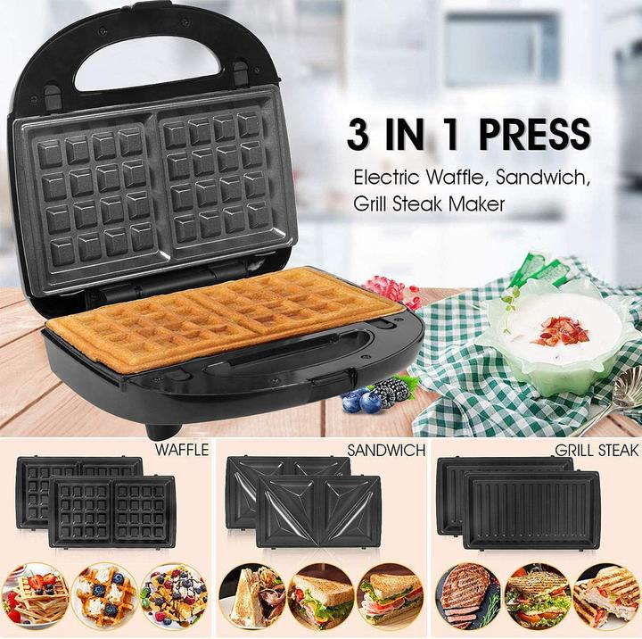 Actual product image Ozavo Sandwich Maker 3 in 1