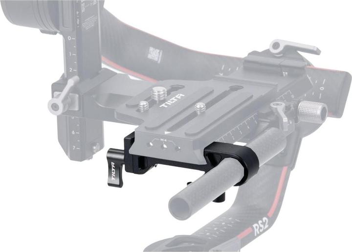 Actual product image Tilta 15mm Single Rod Attachment for Manfrotto Extender Plate (Gimbal mount)
