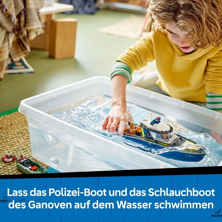 Produktbild LEGO Verfolgungsjagd im Polizeiboot (60456, LEGO City)