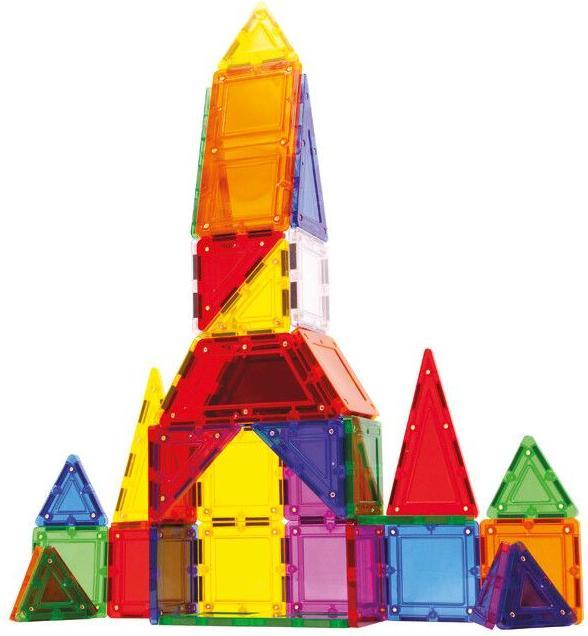 Actual product image Maki Tileblox - Rainbow 42 pcs set (912-1030004)