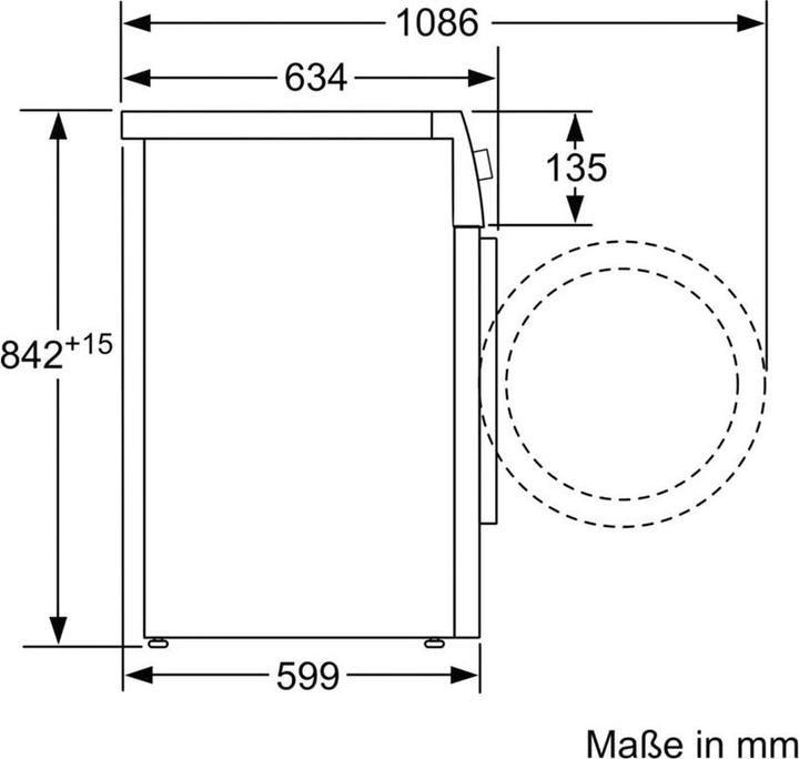 Immagine prodotto Siemens WQ33G2D40 (8 kg, A destra, Spina UE)