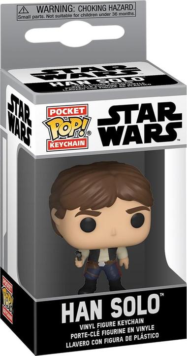 Actual product image Funko Portachiavi Pop! Star Wars : Han Solo