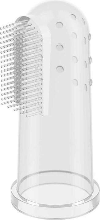 Produktbild Babyono Fingerzahnbürste aus Silikon mit Box mit Box (Weich, 1 x)
