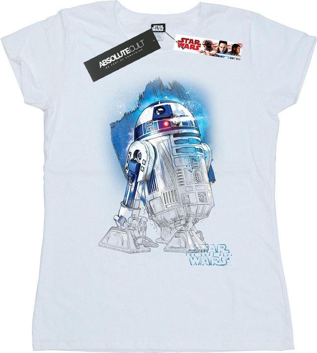 Star Wars The Last Jedi R2D2 Brushed TShirt (XL)