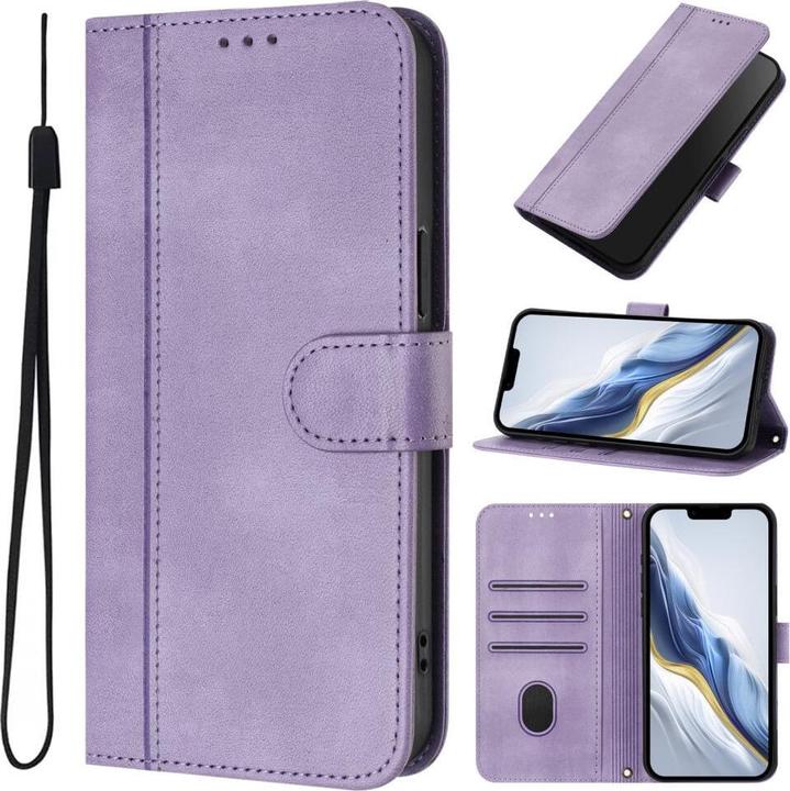 Image du produit Cover-Discount HONOR Magic7 Lite – Wildleder Look Etui im Vintage Design (Honor Magic7 Lite)