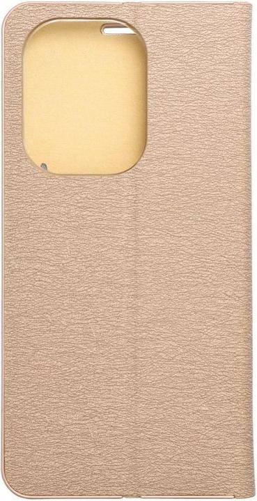 Actual product image OEM Book case LUNA Book Gold for XIAOMI Redmi Note 13 PRO 4G / POCO M6 Pro 4G gold (Xiaomi Redmi Note 13 Pro 4G)