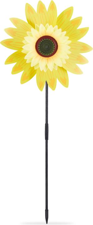 Relaxdays Windrad Blume