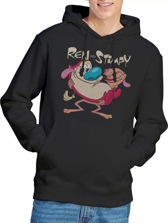 Immagine prodotto Ren & Stimpy Two Of A Kind Felpa con Cappuccio Uomo (M)
