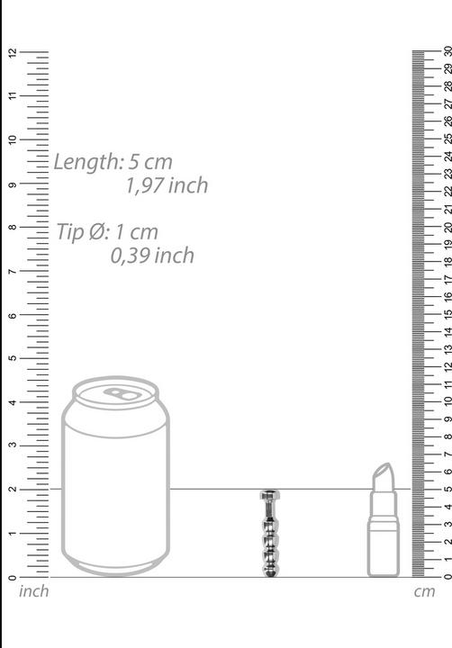 Produktbild Ouch! Urethral Sounding - Metal Plug - 10mm