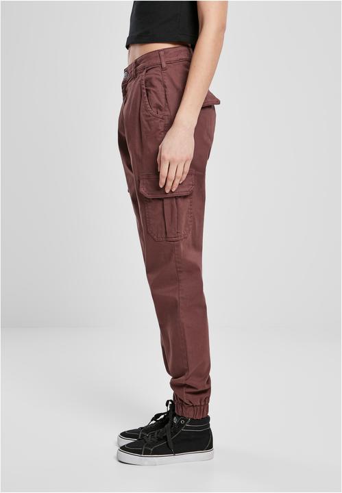 Actual product image Urban Classics Ladies High Waist Cargo Pants (30)