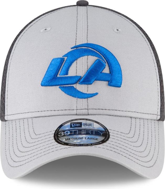 Actual product image New Era 39Thirty Stretch Mesh Cap - Los Angeles Rams - L/XL (L)