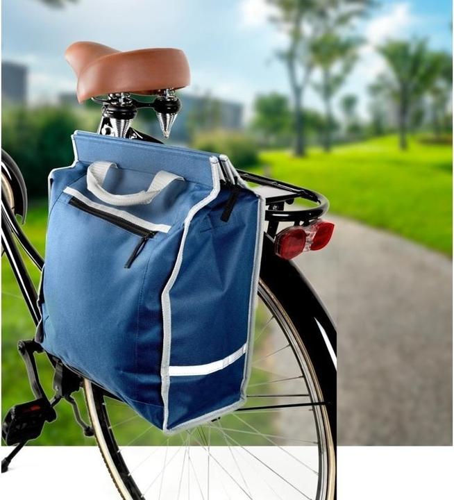 Actual product image Dunlop Fahrradeinkaufstasche (20 l, Luggage carrier bag)