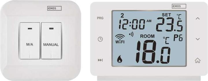 Produktbild Emos GoSmart Raumthermostat P56211 mit WiFi, programmierbar, kabellos