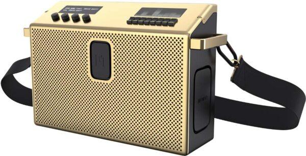 Produktbild Mondo by Defunc Large Bluetooth Speaker, Gold (8 h)