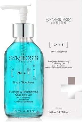Actual product image Symbiosis London Zinc and Tocopherol Purifying and Redensifying Cleansing Gel 120ml (Foam, 120 ml)