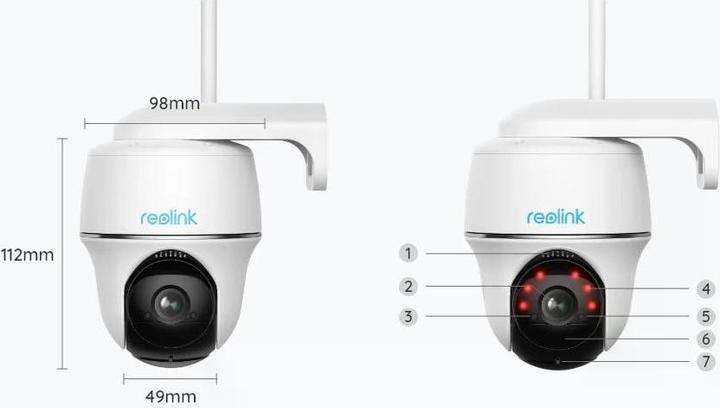 Image du produit Reolink Argus PT 2K (2560 x 1440 Pixels)