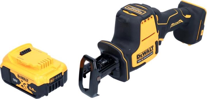 Image du produit DeWalt DCS 369 N Scie sabre sans fil Scie réversible 18 V Brushless + 1x batterie 5,0 Ah - sans chargeur