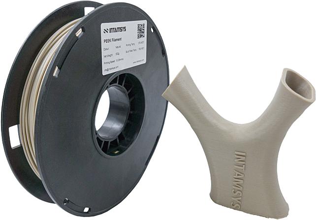 Produktbild Intamsys Filament PEEK grau 0.5kg 1.75mm (PEEK, 1.75 mm, 500 g, Grau)