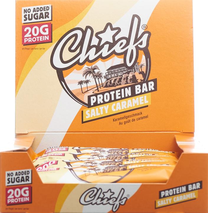 Produktbild Chiefs Protein Bar (Caramel, 12 Stk., 660 g)