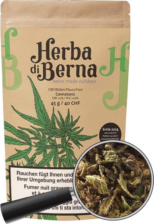 Actual product image Herba di Berna Cannatonic Outdoor Limited Edition (45 g, Outdoor)
